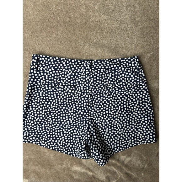 SPANX Women Navy Pantited Dot Sunshine 4" Shorts Size M,NEW - Picture 8 of 15